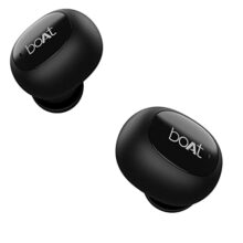 Boat Airdopes 121V2 True Wireless In Ear Earbuds With Upto 14 Hours Playback, 8Mm Drivers, Battery Indicators, Lightweight Earbuds & Multifunction Controls(Active Black)