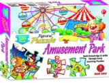 Educational Planet Galaxy Jigsaw Puzzle for Kids, Includes 120 Pieces of Fun Puzzle (AMUSMENT Park)