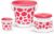 Milton Duplex Spa 3 Piece Set, Red | 20 Ltrs Bucket, Mug & Stool | Bathroom Accessory 20 L Plastic Bucket(Red)