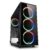 Sharkoon Tg4-Rgb Mid Tower Pc Computer Case I Support Mini-Itx, Micro-Atx, Atx Motherboard I Side Panel Tempered Glass With 4 X 120 Mm Rgb Led Fan (Pre-Installed) – Black