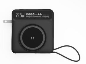 Acer 15000 mAh 22.5 W Wired & Wireless Mini Pocket Size Power Bank(Black, Lithium-ion, Fast Charging for Mobile)