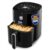 KENT New Ultra Air Fryer 4L 1300 W | 80% Less Oil | Instant Electric Air Fryer | Auto Cut Off | Fry, Grill, Roast, Steam, and Bake | Rapid Heating | 1 Year Warranty | Black