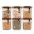 Nayasa Fusion 1000 ml BPA Free Food Grade Airtight Kitchen Storage Stackable Containers – Set of 6 | Brown