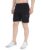 efito Lycra Half Pants Shorts with Pocket for Men and Boys Gym Training Daily Workout Home Wear Sports Running (XL, Black)