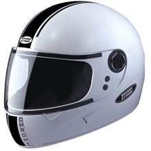 Studds Chrome Eco Full Face Helmet (White, M 570Mm)