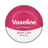 Vaseline Lip Tins Rosy Lips, 17 g | Provides Hydration, Sheer Pink Tint & Glossy Shine
