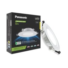 Panasonic 9 Watt LED Concealed Downlighter, LED Recessed Downlight, 85mm Cut Out, BIS & ROHS Certified, 4KV Surge Protection, Natural White Light (PDLM34094)