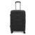 Aristocrat Porto 75 Cms Large Check-in Polypropylene Harsided 8 Wheels Luggage/Hardshell Suitcase/4 Wheel Inline Trolley Bag – Black