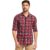 Spykar Men Slim Fit Full Sleeves Shirt (Size: 2XL)-MSH-02BBCS-181-BRICK RED