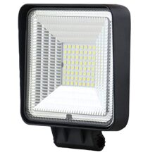 Allextreme EX-FGLW-01 64 LED Irradiation Lamp Water Resistant High-Intensity 48 Watt Power Work Light Compatible with Cars Trucks SUVs and ATVs (White, Pack of 1)
