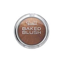 Glam21 Baked Blusher | Highly Pigmented, Long Lasting | Illuminating Glow Finish | Smooth & Blendable Texture |Stays up to 8 hours | For All Skin Types | 6gm | Shade-06