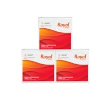 Royal Silky Tissue Paper Napkins | 210 Napkins | 70 Pulls X 3 Packs | Soft And Highly Absorbent Smooth Disposable Napkins | Hygienic White Napkins for Home, Office & Dining