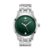 Guess Round 44mm Green Dial Analog Men Watch – U11576G4M
