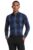 Peter England Men’s Slim Fit Shirt (PXSFPSSHZ97192_Navy