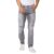 Spykar Men Grey Cotton Regular Fit Narrow Length Jeans (Rover)