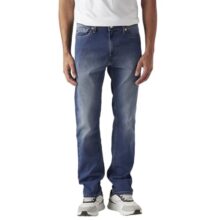 Levi’s Men’s 513 Mid Indigo Straight Fit Mid-Rise Jeans