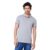 Spykar Polo Collar Half Sleeves Grey T-Shirt for Men (Size: 2XL)-MKTFP1BD006