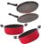 Nirlon Non Stick cookware Set of 4 Pieces Combo with bakelight Handle (FT13_CT12_CS26_CS24)