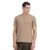 Red Tape Men’s Structured Round Neck T-Shirt | Comfortable & Stretchable Everyday Wear – RHP1985-M Tan