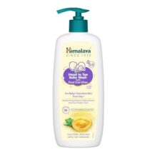 Himalaya Baby Head to Toe Wash with Pure Cow Ghee 400ml|For Sensitive Skin | pH 5.5| No Post-bath Dryness| Safe for newborns| Pediatrician Evaluated| Dermatologically Tested| No Parabens| No Phthalates