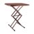 Attro A A Axis Height-Adjustable Multi-Purpose Plastic Table For Study,Dining & Outdoor, Folding Rectangular Table – Brown