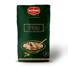 Del Monte Spirali Pasta Whole Wheat (Imported From Italy), 500 Grams