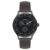 TIMEX Analog Watch for man with Black Round Dial & Brown Leather Strap Band Water Resistant Men’s Wrist Watches – TWHG03SMU13