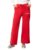 barcino Red Terry London Print Track Pants