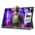 ARZOPA 16.1”144Hz Portable Monitor, 106% sRGB FHD 1080P Kickstand Portable Gaming Monitor with Speaker HDR, Ultra Slim, Eye Care Screen for Laptop, PC, Mobile,PS5, MacBook- USB C & HDMI Connectivity