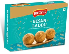 Bikano Besan Laddu Spl, 400 gram box