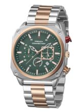 French Connection Chronexis Two Tone Stainless Steel Watch for Men – FCB19NRTM