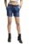 HIGH STAR Women Blue Washed Slim Fit Denim Shorts