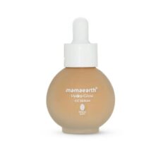 Mamaearth Hydra-Glow CC Serum with Vitamin C & Hyaluronic Acid – Peach – 30 ml | Hydrates Skin | Natural Coverage| SPF 30