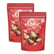 Unibic Wafer Qubz Hazelnut 240gm