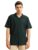 Thomas Scott Men Premium Oversize Fit Casual Shirt | Short Sleeves | Camp Collar | Thai Crepe Polyester Fabric (TS1932_Green_S)