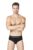Van Heusen Men’s 91% Polyamide 9% Spandex Classic Regular Briefs (Pack of 1) (IHBR1SBK30011_Black_L)
