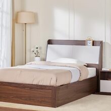 Home Centre My Bed Tulip Teen Bed with Hydraulic Storage – Brown