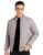Amazon Brand – Symbol Men’s Solid Full Sleeves Regular Fit Bomber Standard Length Jacket (AZ-TR-AW03_Stone Grey_XL)