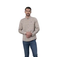 Red Tape Sand Checked Shirt for Men | Classic & Versatile – RFS6091A-L