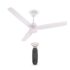 Havells 1200Mm Ambrose Bldc Motor Ceiling Fan|Premium Matt Finish Decorative Fan, Remote Control, High Air Delivery|5 Stars Rated, Upto 60% Energy Saving, 2 Yr Warranty|(Pack Of 1, Midnight)
