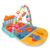 BUMTUM Baby Piano Gym Orange Blue Elphie | Play Mat for Gym & Fitness Rack with Hanging Rattles Keyboard Set with Music Mode.