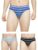 Levi’s Men’s Cotton Modern Regular Fit Solid Briefs (Pack of 3) (#005-BRIEF-ASST-P3_Assorted_L)