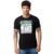 Spykar Black Round Neck Half Sleeves Blended T-Shirt for Men (Size: M)-MKTCP1BC082-Black