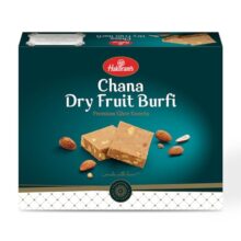 Haldiram’s Chana Dry Fruit Burfi 500g | Indian Sweets Diwali Gift Pack | Fresh Product | Made in Desi Ghee