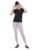 Clovia Women’s Cotton Comfort Fit Active T-Shirt (AT0143P13_Black_M)