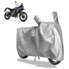Sulfar Bike Cover for BMW Motorrad F 450 GS (India) (Adventure) | Waterproof, Dustproof & UV Protected | All Weather Two Wheeler Cover (Silver) New 2026 Variants