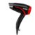 Agaro Hd1177 Hair Dryer With 1000 Watts Copper Motor, 2 Speed & Temperature Settings,Foldable Handle, For Both Men & Women, Black & Red