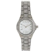 Haute Sauce Women’s The Hélios Cushion Watch | Metallic Silver Stainless Steel Strap | Metallic Silver Dial | One-Size | Foldover Closure | Quartz | Analogue | Wrist Belt Watch for Female and Girls