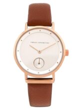 French Connection Silver Dial Analog Watch for Women-FCW09BRL