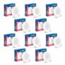 Crompton Star Lord JBNXT Junction Box Downlighter | 5W | Round | Red | Pack of 10 | Junction Box | Cutout: 3 inch, 75 mm | For use in halls, bedroom, kitchens, office, stores